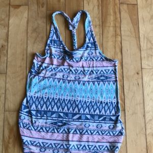 Colourful tank top